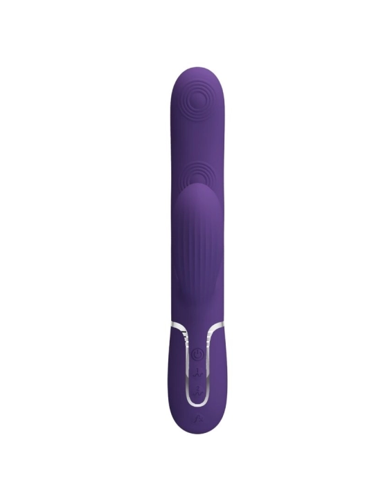 Perlita G-Spot Vibrator 3 in 1 Multifunktions-Lila von Pretty Love Flirtation