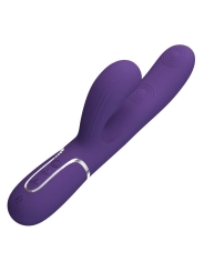 Perlita G-Spot Vibrator 3 in 1 Multifunktions-Lila von Pretty Love Flirtation