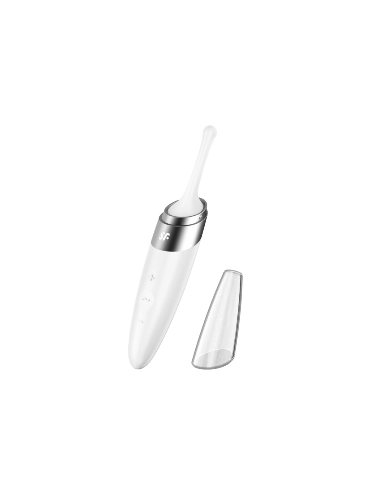 Twirling Delight Clit Tip Vibrator Weiss von Satisfyer Vibrator