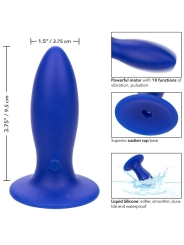 Admiral Torpedo Anal Plug Vibrator Blau von Calexotics