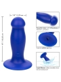 Admiral First Mate Anal Plug Vibrator Blau von Calexotics