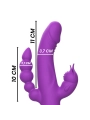 Casanova Rabbit Silikonvibrator Dreifachmotor Lila von Intense Fun