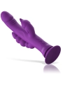 Casanova Rabbit Silikonvibrator Dreifachmotor Lila von Intense Fun