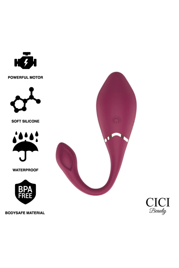 Premium Silikon Ei Vibrator Fernbedienung von Cici Beauty