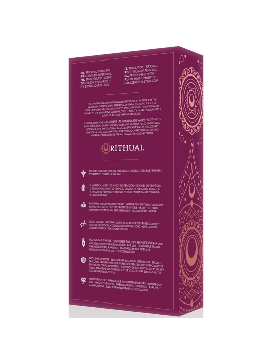 Orchid Wiederaufladbarer G-Punkt Kriya Ritualstimulator von Rithual