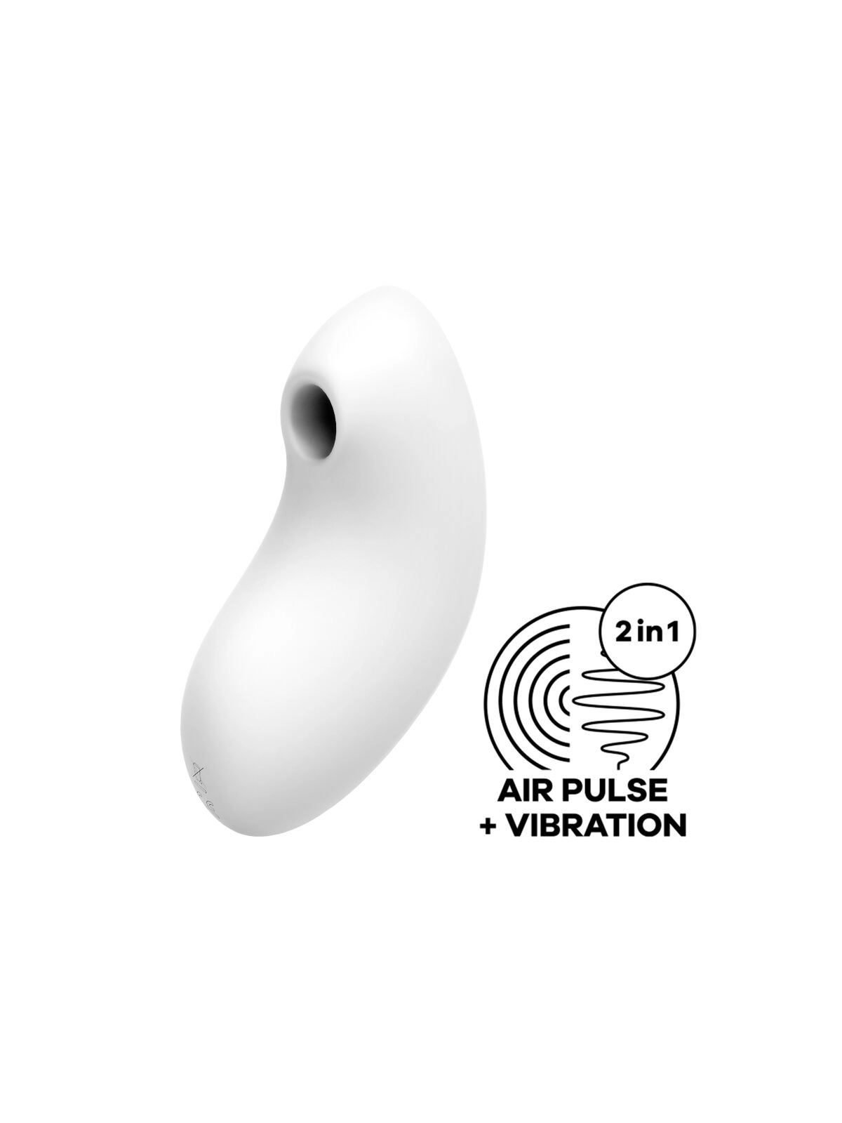 Vulva Lover 2 Luftpulsstimulator & Vibrator Weiss von Satisfyer Air Pulse