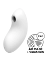 Vulva Lover 2 Luftpulsstimulator & Vibrator Weiss von Satisfyer Air Pulse