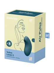 Vulva Lover 2 Luftpulsstimulator & Vibrator Blau von Satisfyer Air Pulse