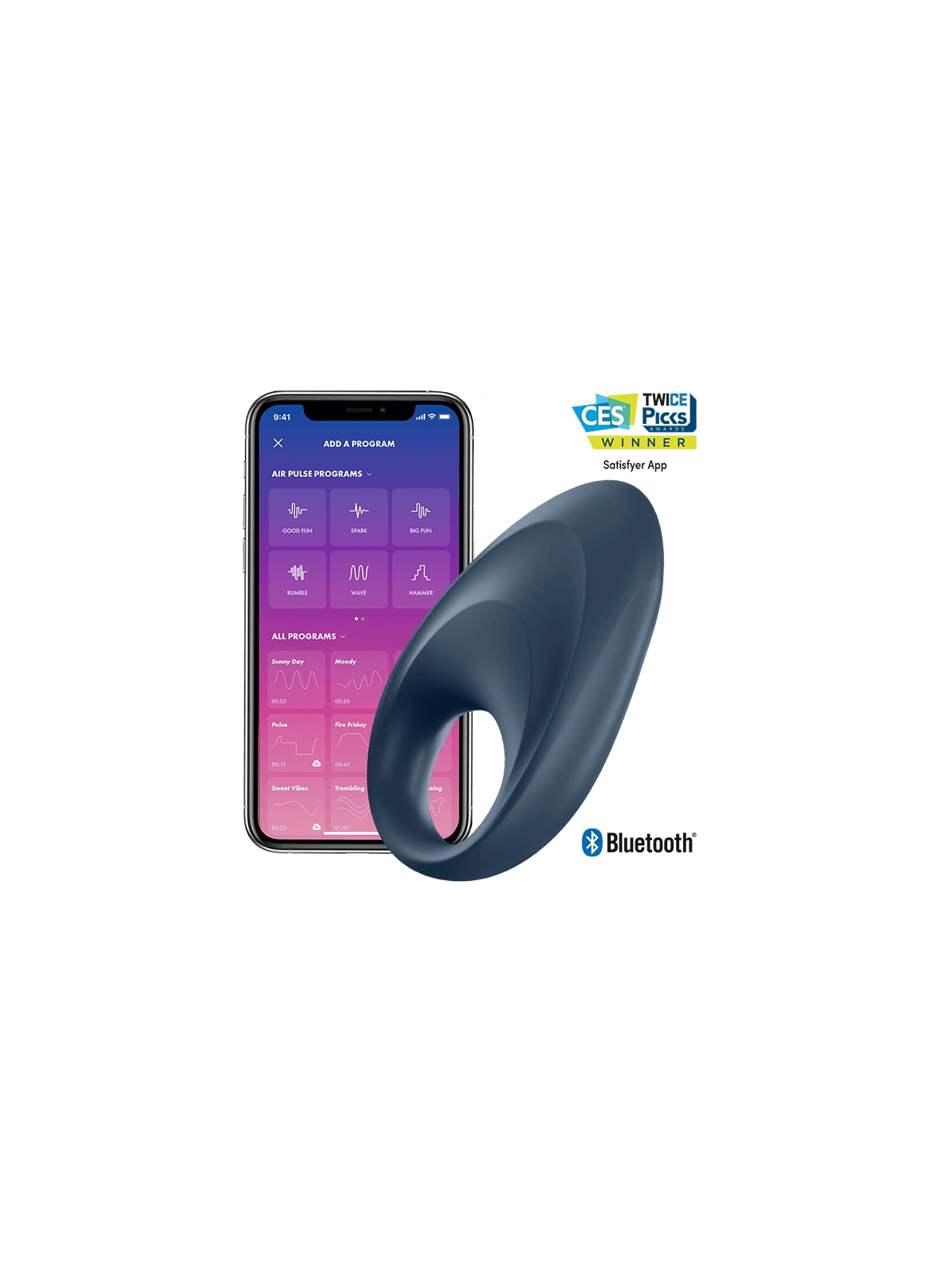 Mighty One Ring Vibrator App von Satisfyer Connect