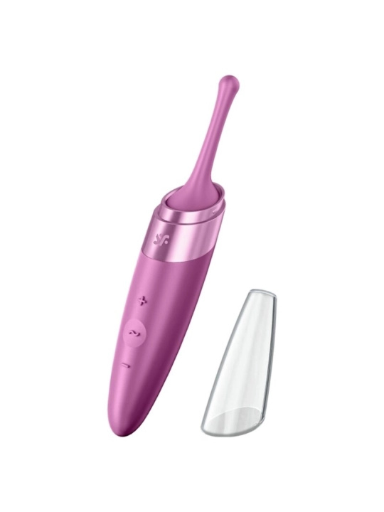 Twirling Delight Clit Tip Vibrator Lila von Satisfyer Vibrator