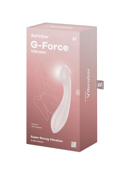 G-Force Vibrator Stimulator G-Spot Beige von Satisfyer Vibrator