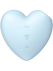 Cutie Heart Air Pulse Stimulator & Vibrator Blau von Satisfyer Air Pulse