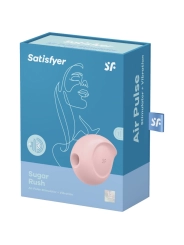 Sugar Rush Air Pulse Stimulator & Vibrator Rosa von Satisfyer Air Pulse