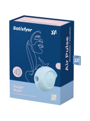 Sugar Rush Air Pulse Stimulator & Vibrator Blau von Satisfyer Air Pulse