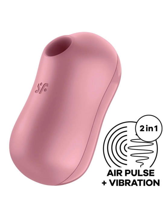 Cotton Candy Air Pulse Stimulator & Vibrator Rosa von Satisfyer Air Pulse