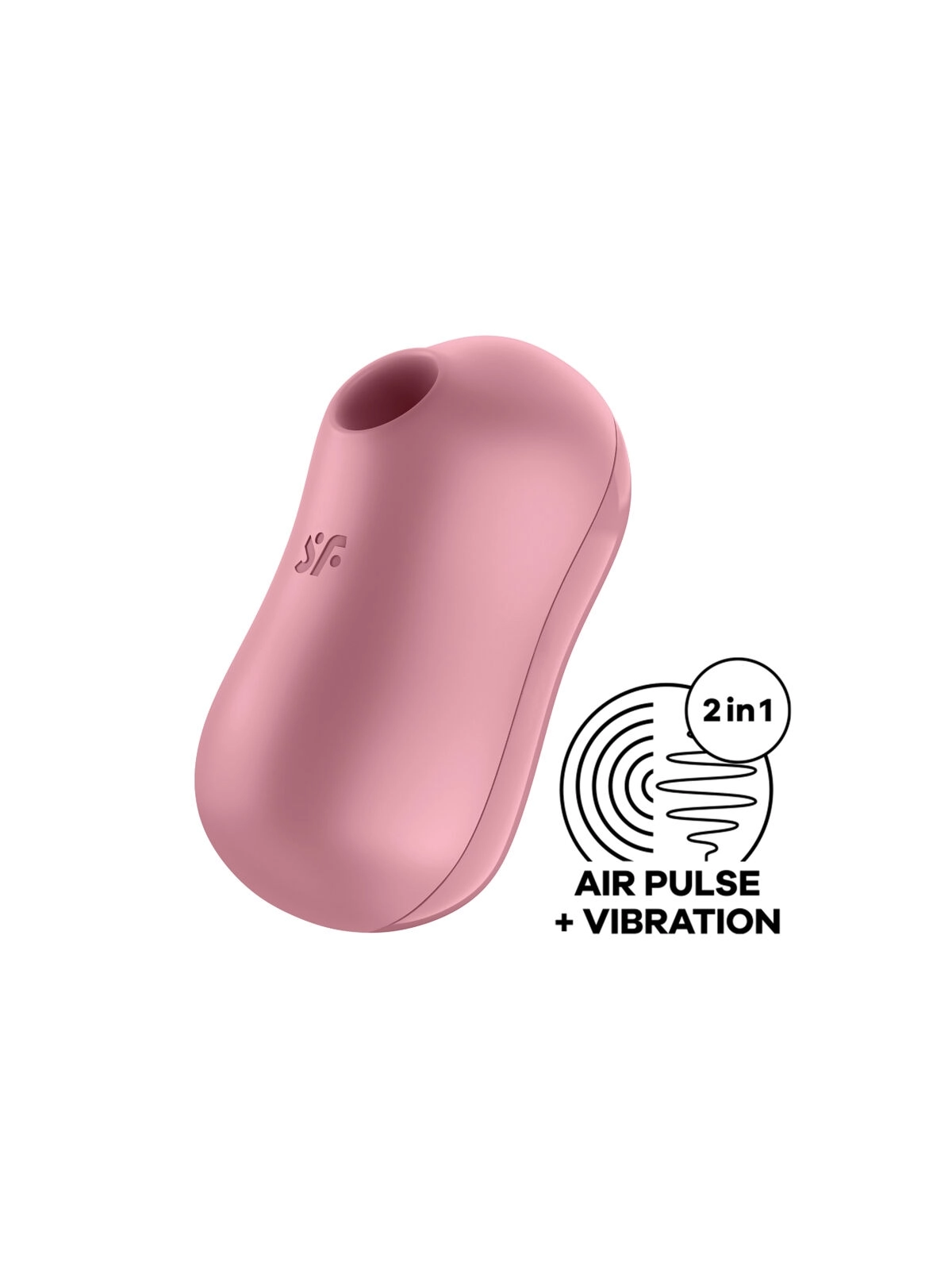 Cotton Candy Air Pulse Stimulator & Vibrator Rosa von Satisfyer Air Pulse