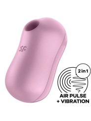 Cotton Candy Air Pulse Stimulator & Vibrator Lila von Satisfyer Air Pulse