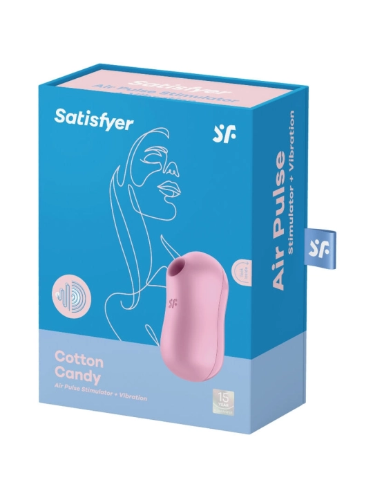 Cotton Candy Air Pulse Stimulator & Vibrator Lila von Satisfyer Air Pulse