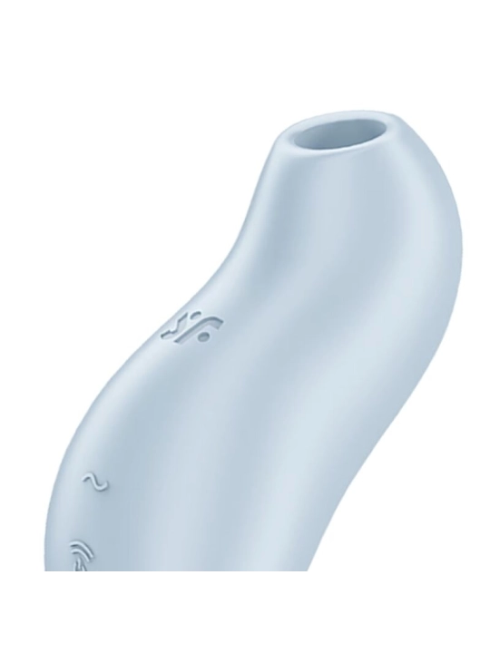 Pocket Pro 1 Klitoris-Stimulator Hellblau von Satisfyer Air Pulse