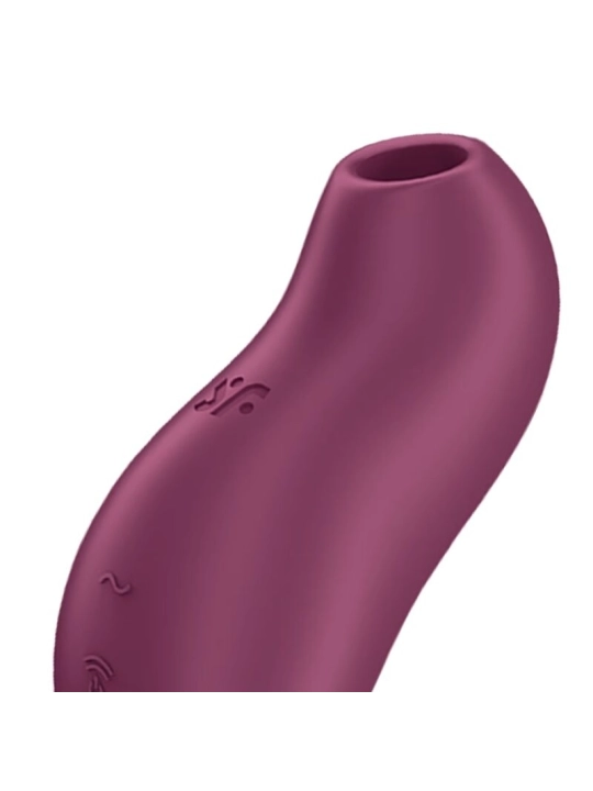 Pocket Pro 1 Klitoris-Stimulator Granat von Satisfyer Air Pulse