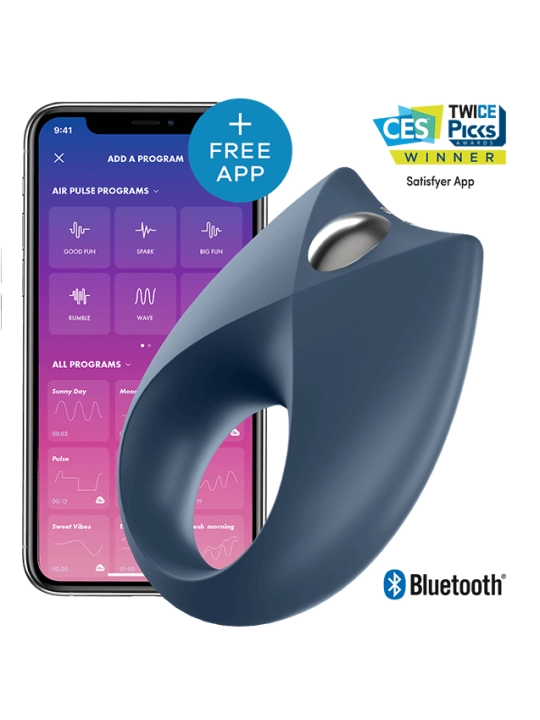 Leistungsstarke Royal One Vibrator Ring App von Satisfyer Connect