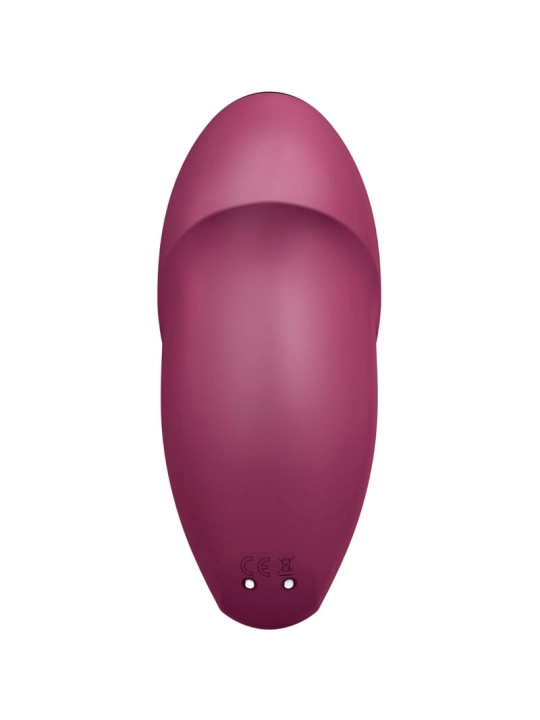 Tap & Climax 1 Auflegvibrator Rot von Satisfyer Layons