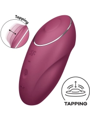 Tap & Climax 1 Auflegvibrator Rot von Satisfyer Layons