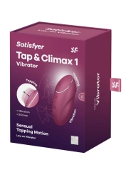 Tap & Climax 1 Auflegvibrator Rot von Satisfyer Layons