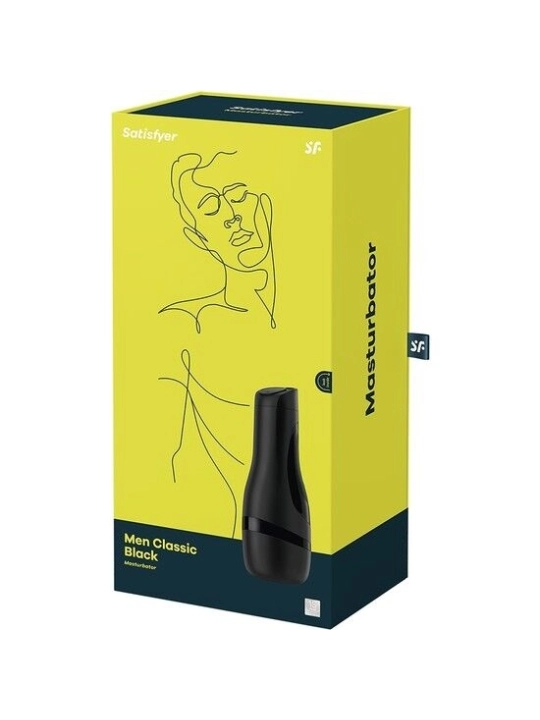 Masturbator Men Classic Schwarz von Satisfyer Men