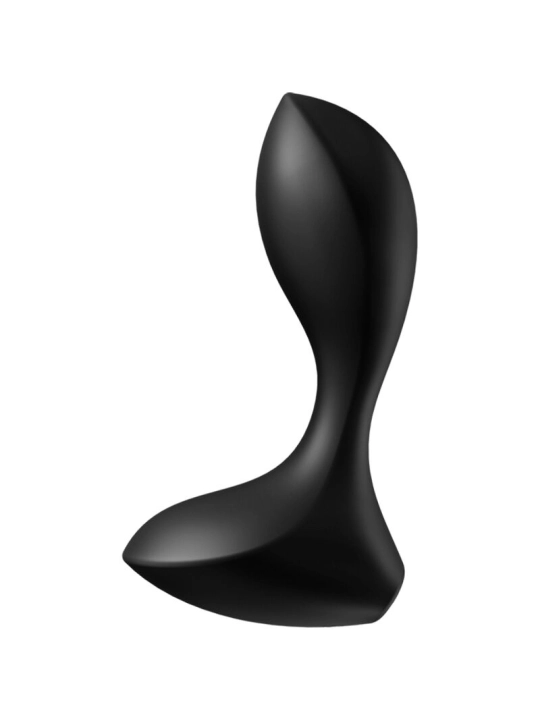 Backdoor Lover Roter Anal Vibrator Stecker Schwarz von Satisfyer Plugs