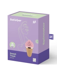 Süsses Lecker Spinnator Braun & Rosa von Satisfyer Spinnator