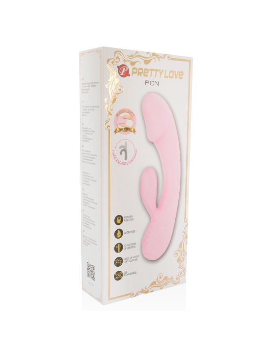 Smart Vibrator Ron mit Kaninchen von Pretty Love