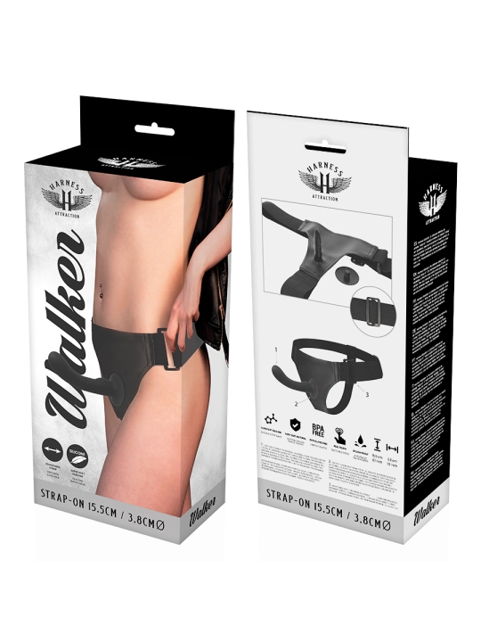 Rnes Silikon Walker G-Spot 15.5 cm -O- 3.8 cm von Harness Attraction