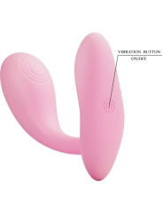 Baird G-Spot 12 Vibrationen Wiederaufladbare Rosa App von Pretty Love Flirtation