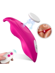 Honeybee Tragbares Höschenn Vibrator G-Spot Fernbedienbares Fuchsia von Armony Wearables