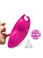 Honeybee Tragbares Höschenn Vibrator G-Spot Fernbedienbares Fuchsia von Armony Wearables