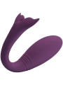 Jayleen Vibrator mit App-Fernbedienbares Lila von Pretty Love Led