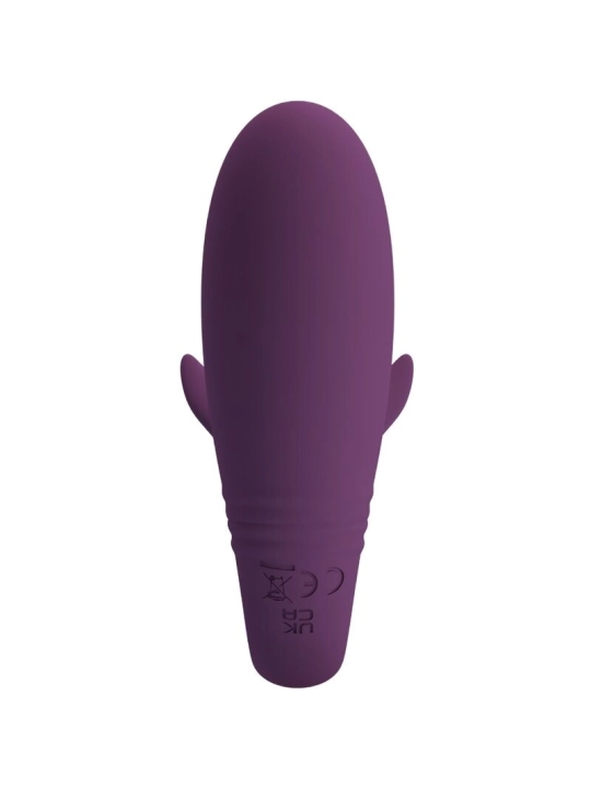 Jayleen Vibrator mit App-Fernbedienbares Lila von Pretty Love Led