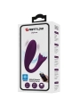 Jayleen Vibrator mit App-Fernbedienbares Lila von Pretty Love Led