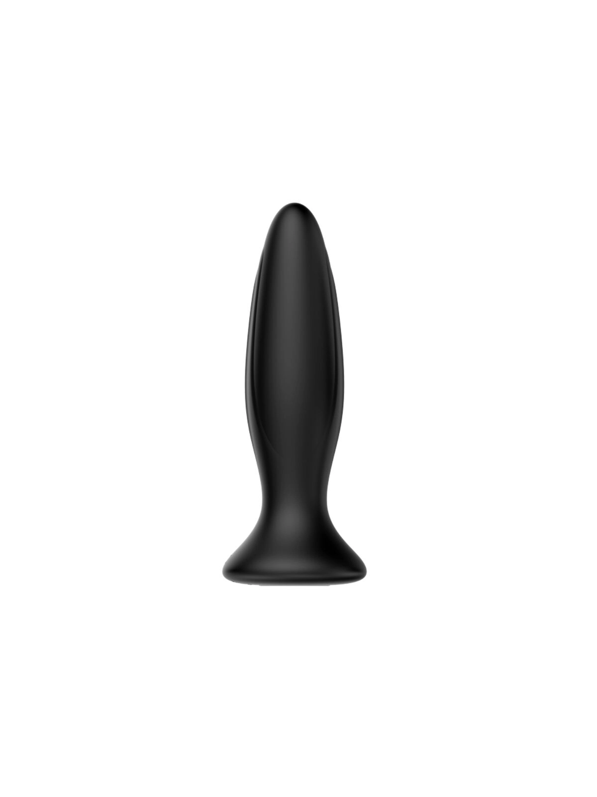 Wiederaufladbarer Schwarzer Vibrator Analsplug von Mr Play