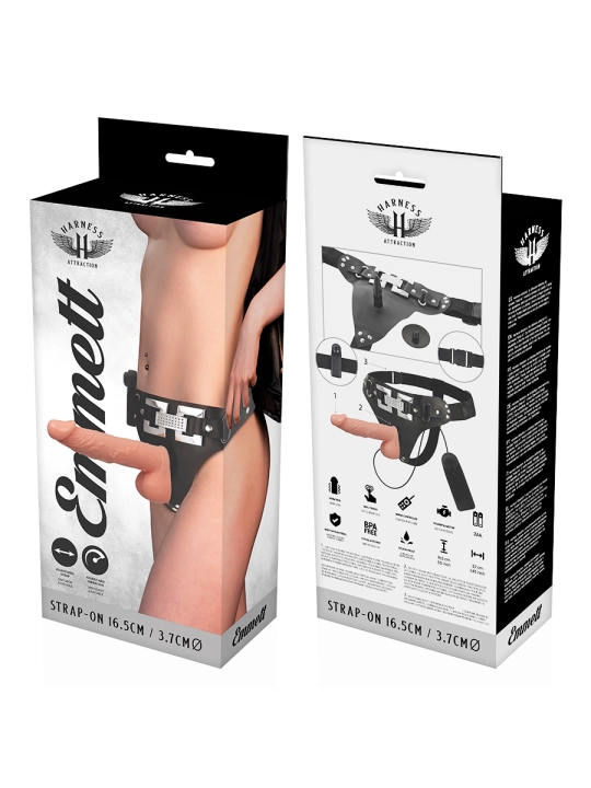 Rnes Emmett Realistischer Vibrator 16.5 cm -O- 3.7 cm von Harness Attraction