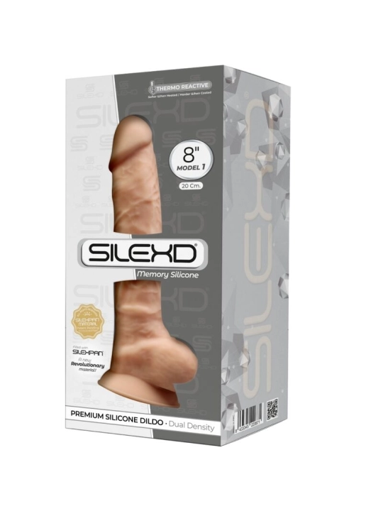 Model 1 Realistischer Penis Premium Silexpan Silikon 20 cm von Silexd