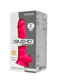 Model 1 Realistischer Penis Premium Silexpan Silikon Fuchsia 20 cm von Silexd