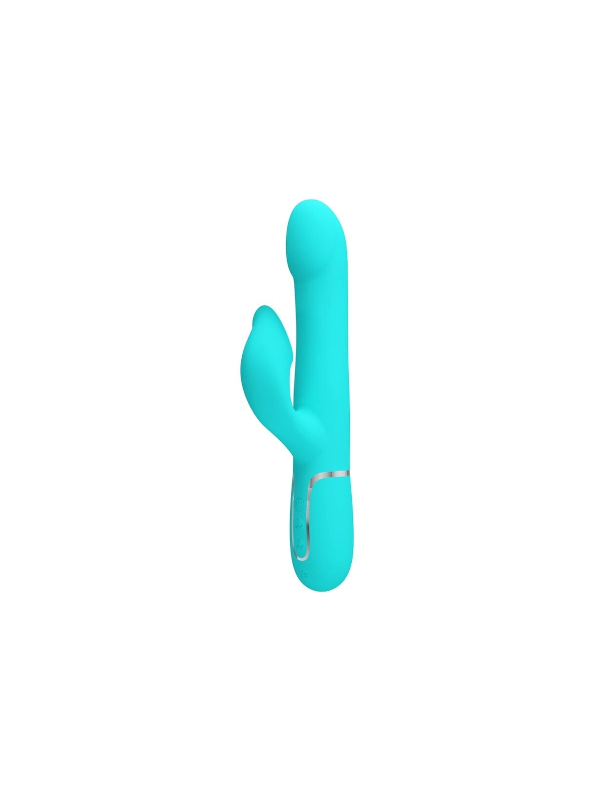 Rabbit Vibrator Pearls Aqua Green von Pretty Love Flirtation