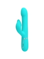 Rabbit Vibrator Pearls Aqua Green von Pretty Love Flirtation