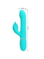 Rabbit Vibrator Pearls Aqua Green von Pretty Love Flirtation