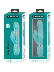 Rabbit Vibrator Pearls Aqua Green von Pretty Love Flirtation