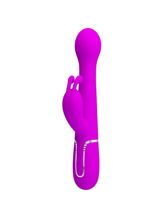 Dejon Rabbit Vibrator 3 in 1 Multifunktionsviolett von Pretty Love Flirtation