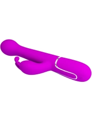 Dejon Rabbit Vibrator 3 in 1 Multifunktionsviolett von Pretty Love Flirtation