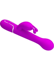 Dejon Rabbit Vibrator 3 in 1 Multifunktionsviolett von Pretty Love Flirtation